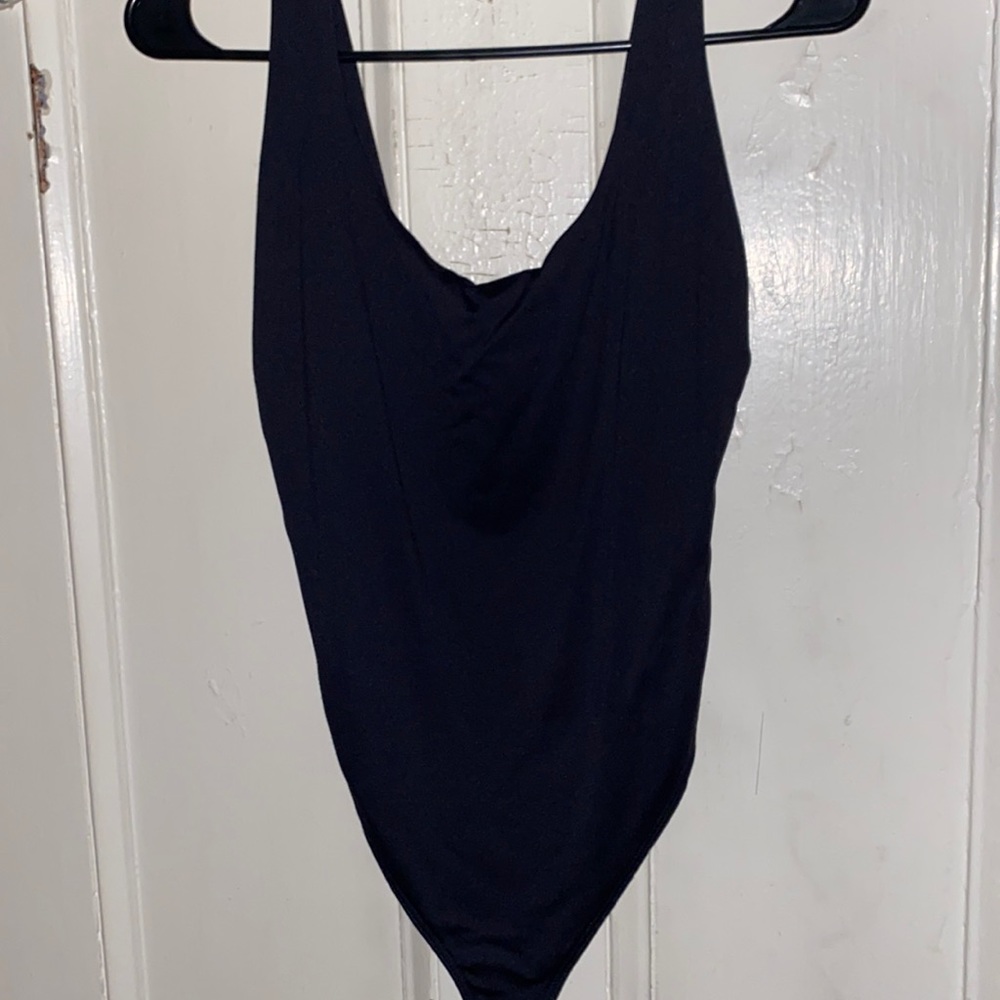 Forever 21 black stretch bodysuit